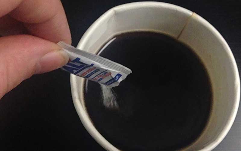 Adding salt to coffee for better taste