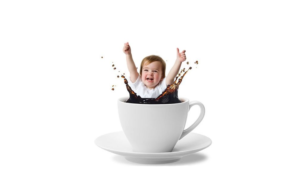 قهوه و کودکان