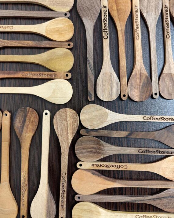 spoon1 قاشق چوبی کافی استور
