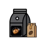 قهوه تازه ترکیبی دارک کارامل - 3kg