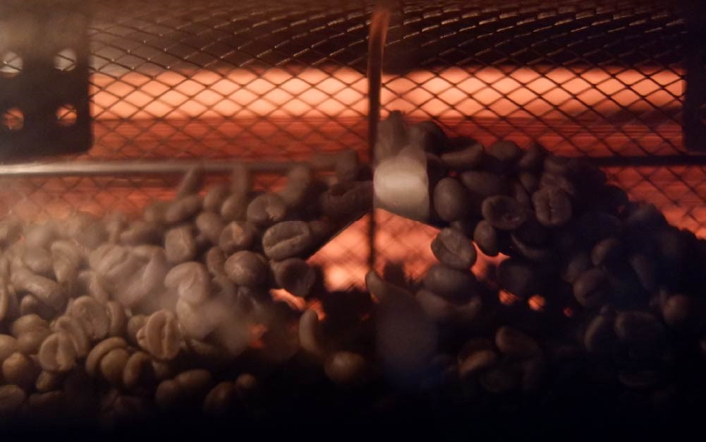 رست کردن قهوه در خانه