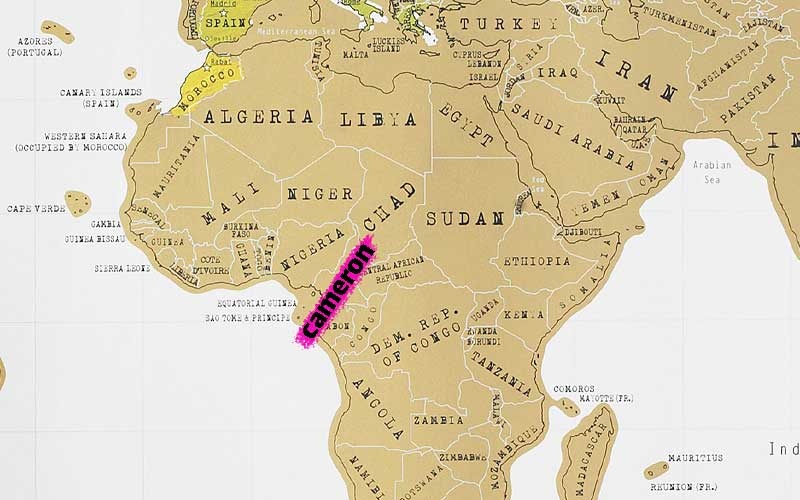 قهوه ربوستای کامرون تیره