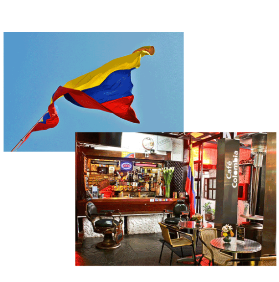 زبان قهوه کلمبیا